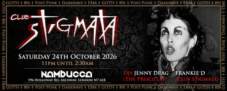 CLUB STIGMATA London presents the LENE LOVICH AFTERSHOW PARTY!