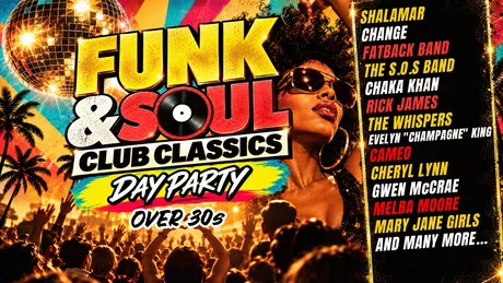 Funk & Soul Over 30s Day Party: Epsom