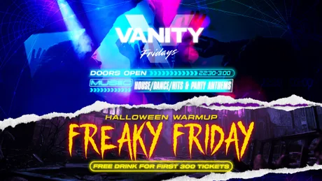 VANITY • FREAKY FRIDAY • £1 DRINKS! 🪩 Babylon