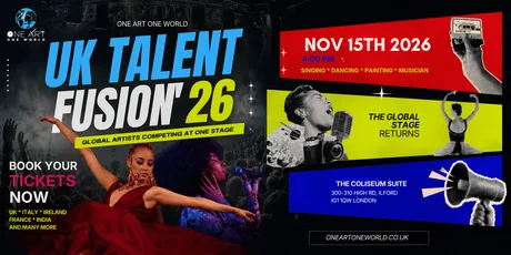 UK Talent Fusion 2026 Grand Finale -Watch the UK's Best Talent Compete Live