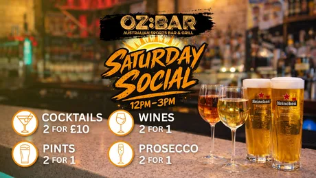 Saturday Social | OZ:BAR | 24.10.26