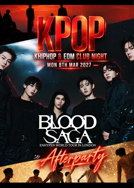 ENHYPEN LONDON MONDAY AFTERPARTY: KPop KHipHop EDM | Tickets from £5 | 8/3/27