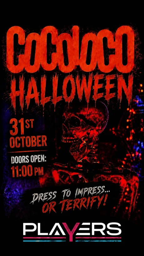 COCOLOCO | REGGAETON HALLOWEEN PARTY | PLAYERS | BRIGHTON