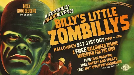 LITTLE ZOMBILLYS - FREE Halloween Party For All The Family!!