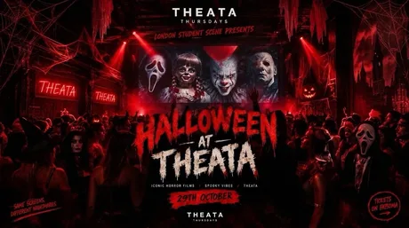 LSS HALLOWEEN, THEATA Thursdays London's Biggest Student Night 🔥 OCTOBER 29th