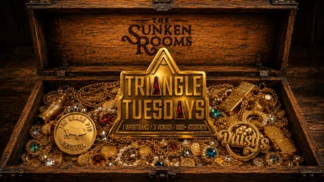 Triangle Tuesday: 3 Venues - 1000+ Students - 1 Ticket