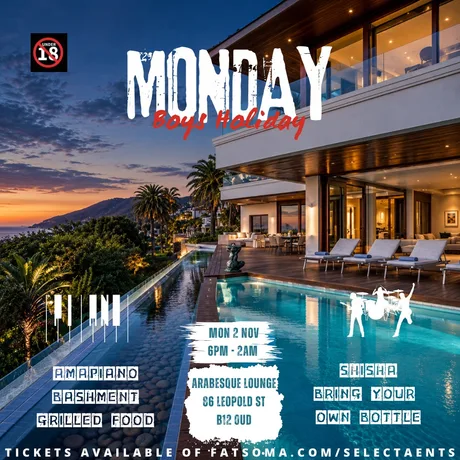 MONDAY BOYS HOLIDAY