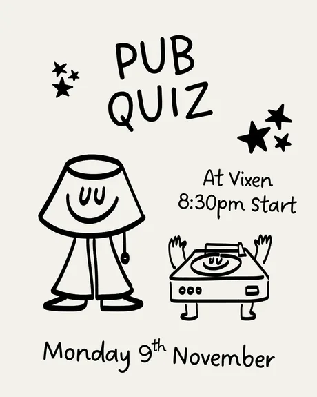 Pub Quiz @ Vixen