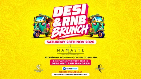The Desi & R'n'B Brunch | 28.11.26 | Namaste Grill