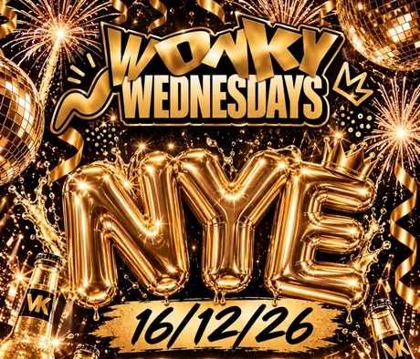 ✭ WonKy Wednesday's ✭ End Of Term NYE Special! ✭ with Drinks From £1! ✭ @ R/Bar ✭