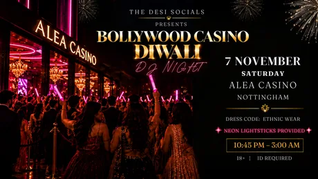 Bollywood Casino Diwali DJ Night | Nottingham 🎇