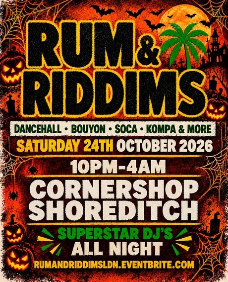RUM & RIDDIMS – THE BEST OF THE CARIBBEAN | FREE ENTRY BEFORE 12AM