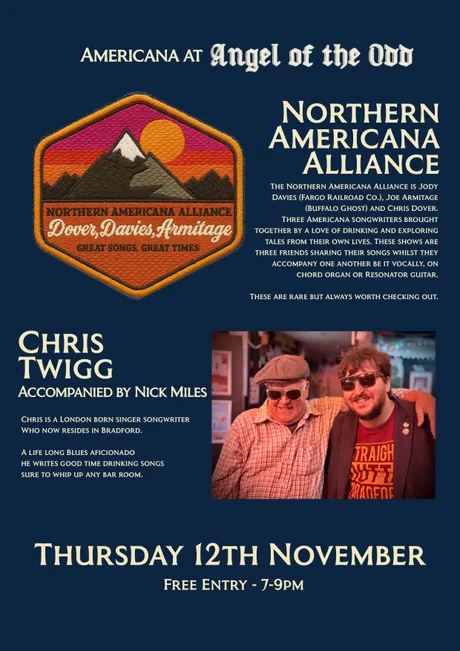 Americana at Angel of the Odd w/ Northern Americana Alliance & Chris Twigg