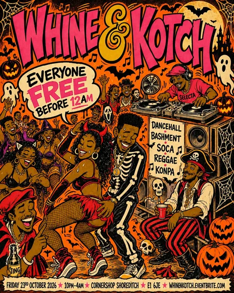 WHINE & KOTCH | Dancehall Bashment Soca Reggae & Konpa
