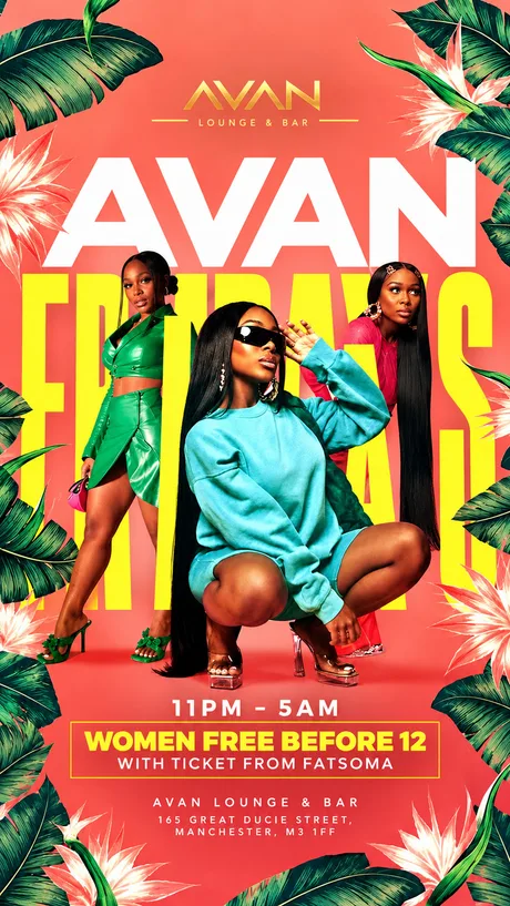 Avan Lounge Presents: AVAN FRIDAYS - LADIES NIGHT 💋