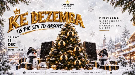 KE DEZEMBA: TIS DA SZN TO GROOVE