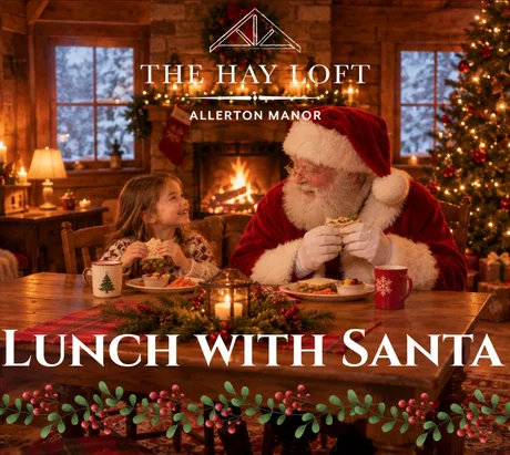 Festive Lunch With Santa in The Hayloft