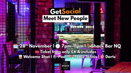 GetSocial Drinks & Games Night | Meet New People & Make Friends (20sβ40s) π±