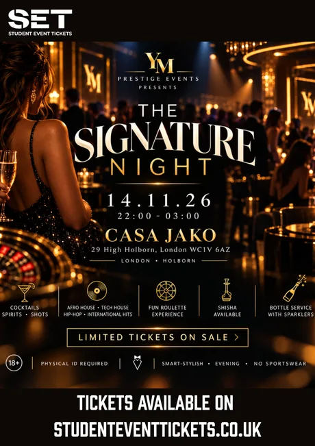 THE SIGNATURE NIGHT @ CASA JAKO FRIDAY 14TH NOVEMBER
