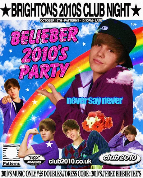 CLUB 2010 💋 BIEBER PARTY