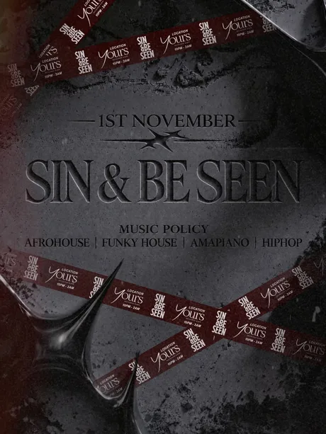 Sin & Be Seen - Halloween 🕷🕸