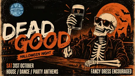 DEAD GOOD 💀 Halloween at The Rooftop Social