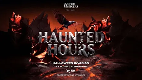 HAUNTED HOURS HALLOWEEN INVASION (Bollywood/afro/commercials)