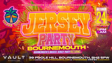 Jersey Party Bournemouth 🌴 (Island Ting) 🎽🏀⚽