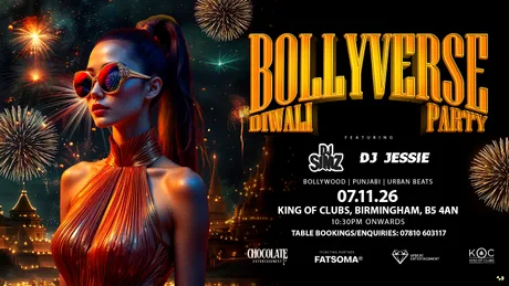 BOLLYVERSE | DIWALI PARTY | Bollywood/Punjabi Night Birmingham 7th November