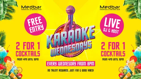 Karaoke & DJ from 8pm