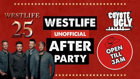 WESTLIFE UNOFFICIAL AFTERPARTY