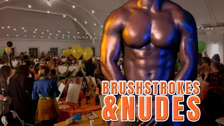 Brushstrokes and Nudes BYOB Sip and Paint