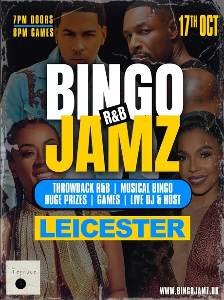 Bingo Jamz Leicester | 17th Oct 2026