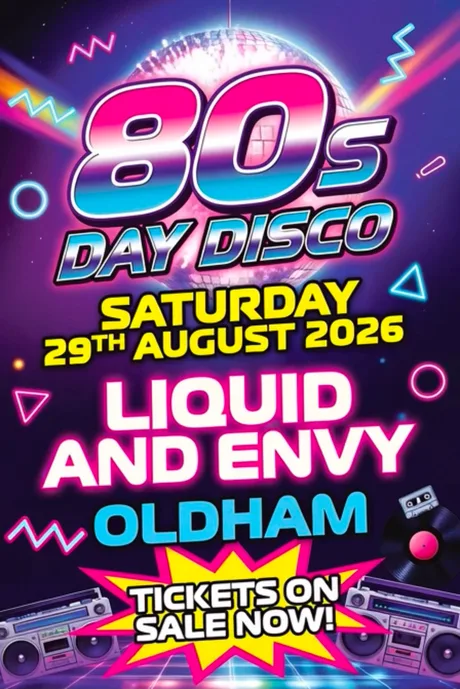 SATURDAY AFTERNOON DISCO: 80s SPECIAL
