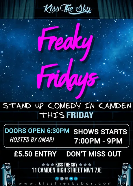 Freaky Friday's Comedy August 21st