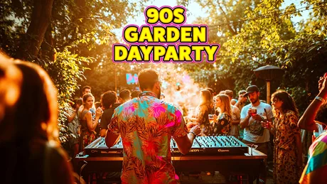 90s Garden Party Earls Yard