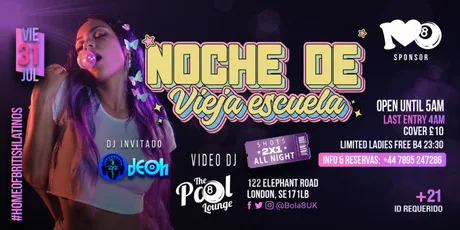 Noche de Vieja Escuela: REGGAETON, DEMBOW & LATIN HITS 🔥