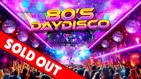 80s Day Disco: Glasgow 🪩 SOLD OUT ❌