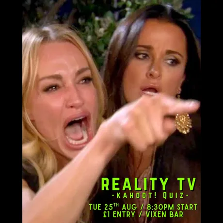 Reality TV Kahoot! Quiz