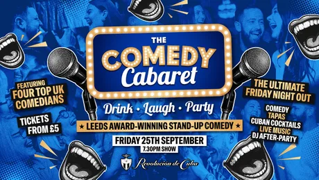 LEEDS COMEDY CLUB - 7:30pm Show 🎭