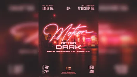 MOTION AFTER DARK