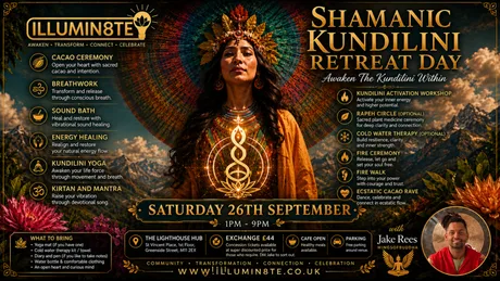 SHAMANIC KUNDILINI RETREAT DAY (SATURDAY 26TH SEPTEMBER) @ THE LIGHTHOUSE HUB 1PM