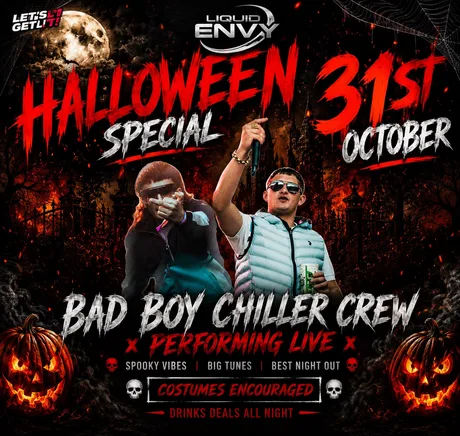 Halloween Spooktacular: BAD BOY CHILLER CREW