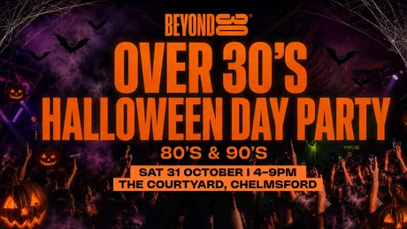 🎃 80s & 90s Over 30s Halloween Daytime Clubbing - CHELMSFORD 👻🕺🏽