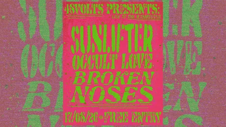 48VOLTS PRESENTS: Live at The Washy - Sunlifter / Occult Love / Broken Noses