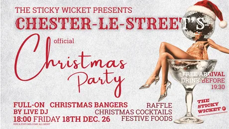 Sticky Wicket Presents: Chester-le-Street's (un)Official Christmas Party