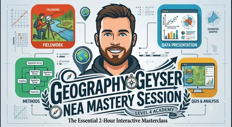 Edexcel A Level Geography: NEA Mastery with Geography Geyser