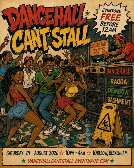 DANCEHALL CAN’T STALL: BECKENHAM’S BIG DANCEHALL PARTY