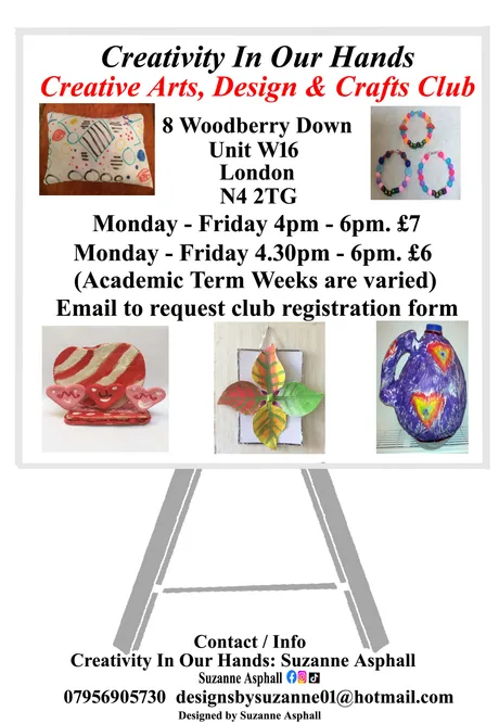 Creative Art, design & Craft club