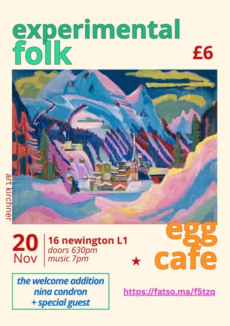 The Experimental Folk Live from The Egg